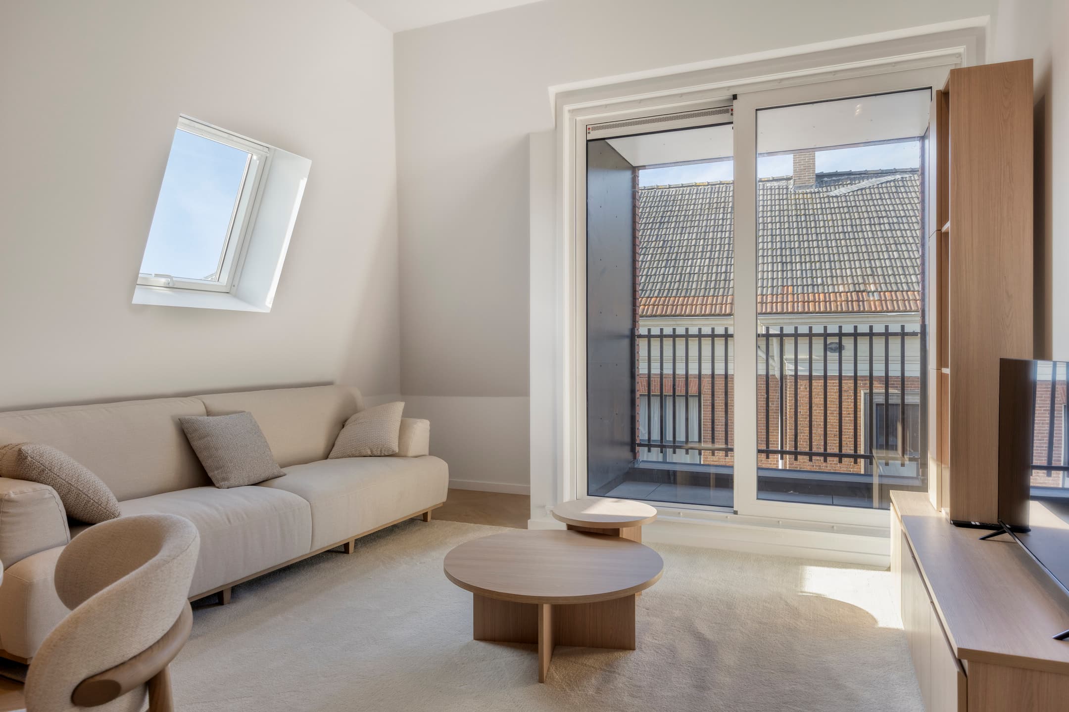 Living Room & Balcony